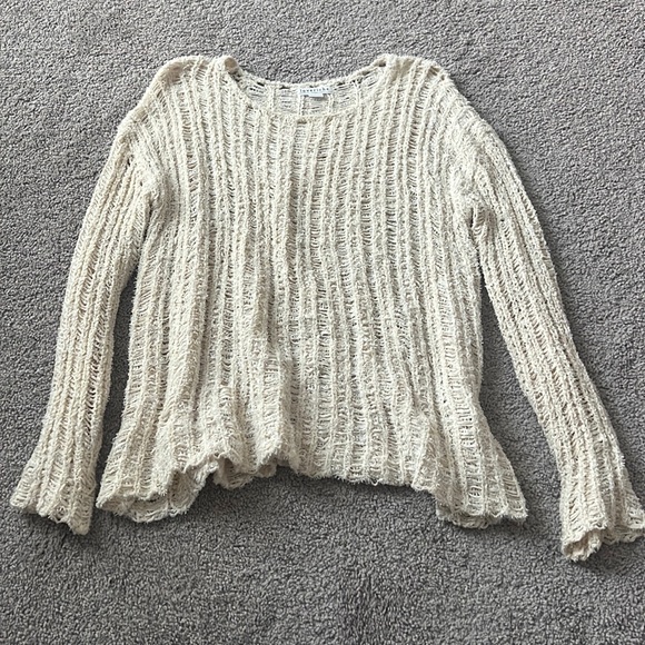 Loveriche Cream Boutique Sweater - Size Medium - Picture 1 of 2